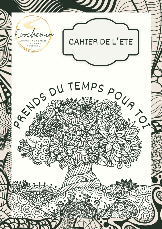 Page de garde - Cahier de l'été EVOCHEMIN